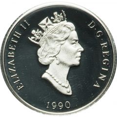 150 Dollars - Elizabeth II Polar bear, platinum