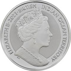 1 Royal - Elizabeth II The Cutty Sark, Silver bullion