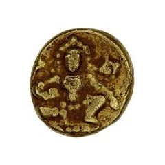 1/2 Pagoda - KrishnaDevaraya Postumus Issue, debased