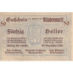 50 Heller Blindenmarkt