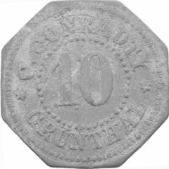 10 Pfennigs - Grünthal C. Conradty