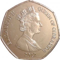 50 Pence - Elizabeth II Christmas
