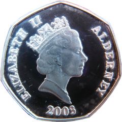 50 Pence - Elizabeth II Coronation Jubilee