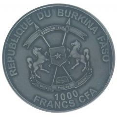 1000 Francs CFA The Rhinoceros