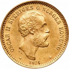 10 Kronor - Oscar II