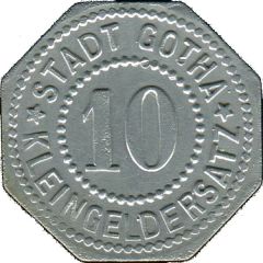 10 Pfennig - Gotha