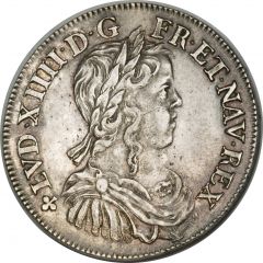 1/2 Ecu with long wick - Louis XIV
