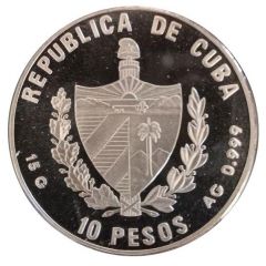 10 Pesos First German Railroad