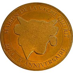 Monnaie de Paris Tourist Token - Maison de la Vache qui rit 2014 - 5e anniversaire
