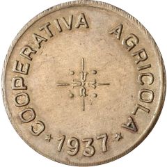 10 Centimos - Cooperativa Agrícola