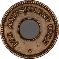 Amusement Token - Holed - For Amusement Only