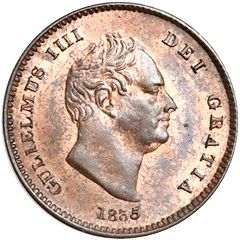1/3 Farthing - William IV