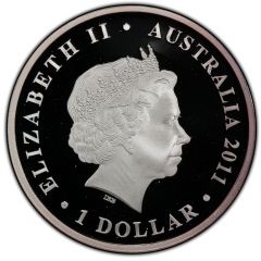 1 Dollar - Elizabeth II 4th Portrait - Ginger Meggs