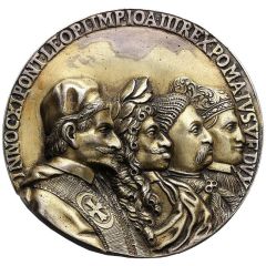 Medal Świętej Ligi - Jan III Sobieski