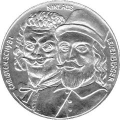Tercentenary of the swiss peasants War silver