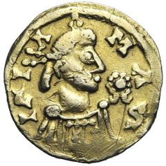 Solidus - Sigebert III Marseille mint