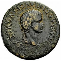 As - Tiberius IVNIANO LVPO PR G CAESAR G POMPON PARRA II V C C A