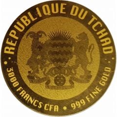 3000 Francs CFA Moonlanding