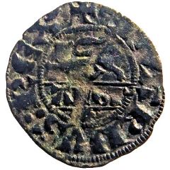 Denier with leopard - Edward III