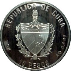 10 Pesos Barcelona Olympic Stadium
