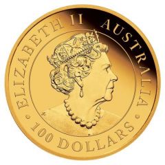 100 Dollars - Elizabeth II 6th Portrait - Dragon