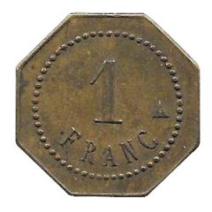1 Franc - Magasins Lemaire Loir-et-Cher