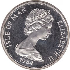 1 Crown - Elizabeth II Ice Dancing, Silver