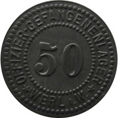 50 Pfennig - Werl Offizier Gefangenenlager