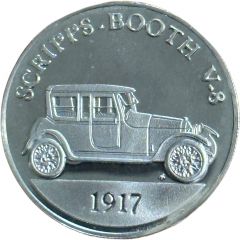 Franklin Mint - Collection of Antique Car Coins - Series 3 Scripps-Booth V-8