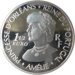 1 1/2 Euro Queen Amélie