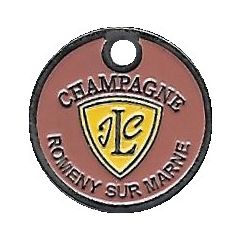 Shopping Cart Token - Champagne