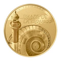 Jeton touristique - Monnaie de Paris - phare de la coubre la tremblade