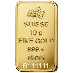 10 Gram Gold PAMP - Lady Fortuna