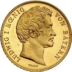 1/2 Gulden - Louis I Pattern