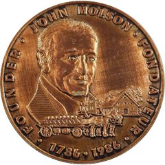 Medal - Molson 200th Anniversary