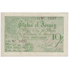 10 Shillings German Occupation