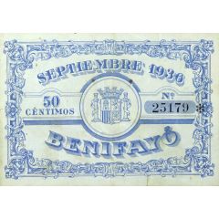 50 Céntimos Benifayó