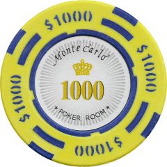 1000 Dollars - Poker Room Monte Carlo Las Vegas, Nevada