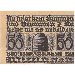 50 Pfennig Kreissparkasse Wittingen