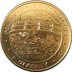 Monnaie de Paris Tourist Token - Giverny Fondation Claude Monet