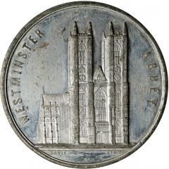 Medal - Victoria Westminster Abbey