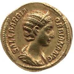 Aureus - Sallustia Orbiana CONCORDIA AVGVSTORVM, Concordia