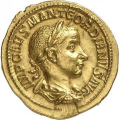 Aureus - Gordian III P M TR P II COS P P
