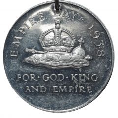Medal - Empire Day 1938