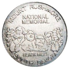 Token - Wall Drug Mount Rushmore