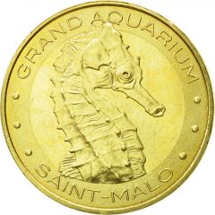 Jeton Touristique - Monnaie de Paris - Saint Malo - Grand Aquarium