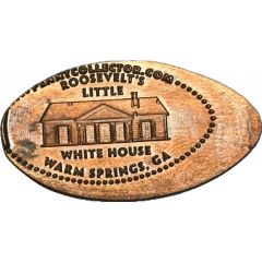 Elongated Penny - Roosevelt Little White House Warm Springs, Georgia