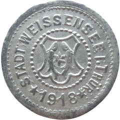 5 Pfennig - Weissensee in Thüringen