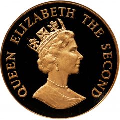 50 Pence - Elizabeth II V.E. Day