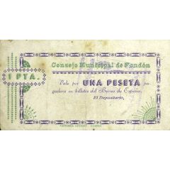1 Peseta Fondón